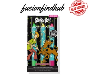 wet n wild Scooby Doo Collection Glow Madness 3-Piece Uv Glow Face & Body Crayon - Picture 1 of 6