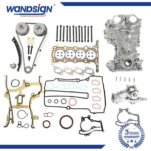 Head Gasket Timing VVT Water Pump Kit Fits Buick Chevy Cadillac 1.4L Turbo 11-19 - Picture 1 of 9
