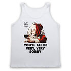 TRADING PLACES UNOFFICIAL YOU'LL BE SORRY CHRISTMAS ADULTS VEST TANK TOP