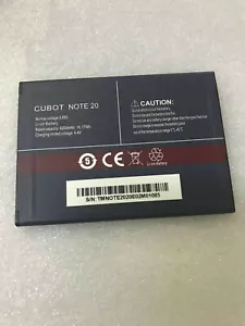 New Battery 4200mAH 16.17WH For CUBOT NOTE 20 3.85V Li-ion Battery Batteria - Picture 1 of 2