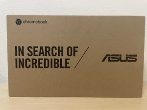 NEW SEALED Asus 11.6-in Chromebook Intel/4GB/32GB/Silver/12h CX1100CN - FREE S/H - Picture 1 of 4