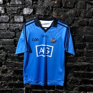 ATH CLIATH Jersey GAA Shirt Blue Black O'neiils Polyester Trikot Mens Size M - Zdjęcie 1 z 16