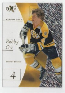 2012-13 Fleer Retro E-X 2001 Bobby Orr Boston Bruins/Minnesota North Stars #2