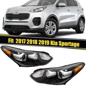 For 2017-2022 Kia Sportage Headlight Headlamp Assembly Left&Right Side Halogen - Picture 1 of 22
