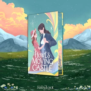 HOWL'S MOVING CASTLE by Diana Wynne Jones FAIRYLOOT EXCLUSIVE HC ~ Sprayed Edges - Picture 1 of 20
