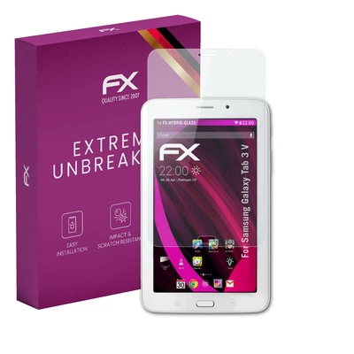 atFoliX Glass Protector for Samsung Galaxy Tab 3 V 9H Hybrid-Glass - Image 1 of 4