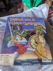 DRAGON'S LAIR  3 III FOR  Tandy/Ibm 5.25 Floppy BY READYSOFT INC W Poster 6 disk