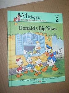 Mickey's Young Reader Library, Vol. 2: Donald's Big News von Mary Packard (1990, - Bild 1 von 7