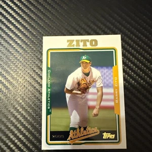 2005 Topps Chrome - #77 Barry Zito - Picture 1 of 2