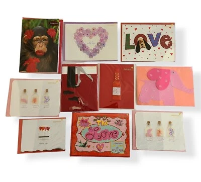 PAPYRUS Lot of 10 Valentine's Day Cards - New In Package - Embellished & Sound - Image 1 of 4
