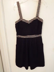 Charlotte Russe Jr Size Medium Black Tweed Dress – Nwts - Picture 1 of 6