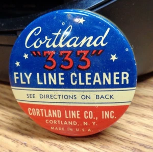 Vtg CORTLAND 333 Fly Line Cleaner ~ Made in USA - Picture 1 of 5