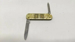 Vintage Solingen Germany Gentleman's Folding Pocket Knife Nail File Plain Edge - Picture 1 of 4
