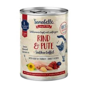 Sanabelle mit Rind & Pute | 6 x 380g Katzenfutter nass - Bild 1 von 1