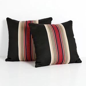 Sorra Home Sunbrella Pendleton Outdoor Knife Edge Square Pillow Set of 2 - Picture 1 of 48