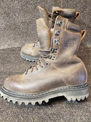 Cabela's 9" Outfitter Goodyear Goretex Leather Hunt Boots Thinsulate Women's 8 M - Image 1 of 4