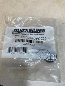 (LOT OF 5) OEM Quicksilver Drain Plug 27-8M0204692 GASKET (G2) - Picture 1 of 2