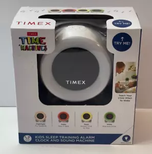 Timex Time Machines Kids Sleep Training Alarm Clock Sound Machine Nightlight OB - Picture 1 of 10