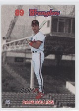 1989 Rock's Dugout Wichita Wranglers Stadium Set Dave Hollins #12