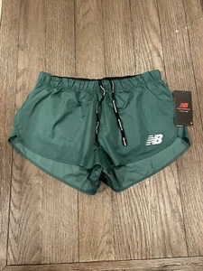 Neu Balance grün gefütterte Damen-Laufshorts neu $ 35 Rennshorts XS - Bild 1 von 2