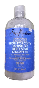 Shea Moisture High Porosity Moisture Replenish Shampoo 13oz - Picture 1 of 3