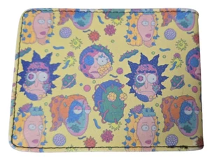 Rick And Morty Bi-Fold Wallet! (Yellow) - Picture 1 of 3