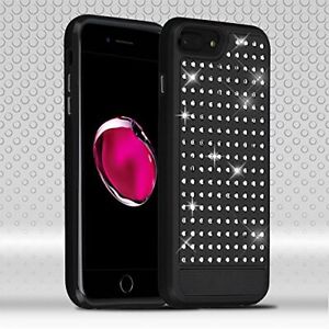 Asmyna Slim Bling Hybrid Case For iPhone 8 Plus, 7 Plus & 6S Plus (5.5") -
