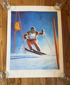 “Gold Rush”Lithograph By Glen Fortune Banse. Signed And Numbered By The Artist. - Picture 1 of 7