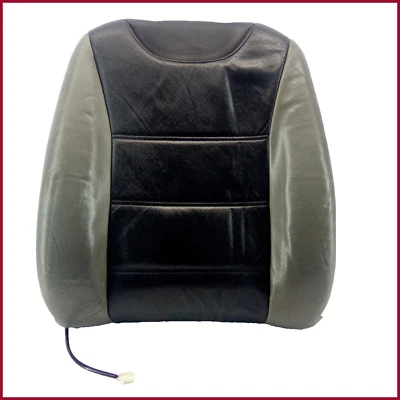 03-06 Porsche Cayenne Upper Cushion Right Front Passenger Seat Back Gray & Black Foto 1 de 4