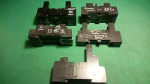 5 Mixed Relay Sockets Finder 94.44.10 Schrack RT78624 RT76724 PT78740 and ZP144 - Picture 1 of 7