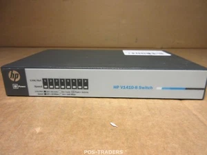 HP J9661A 1410 Series 8-Port Fast Ethernet Switch 8x 10/100 Netzwerk EXCL PSU - Bild 1 von 3