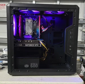 💻 1080p Gaming PC | GTX 1660 Super | 6-Core Xeon ≈ i7-8700 | RGB | Fast NVMe 🚀 - Picture 1 of 4