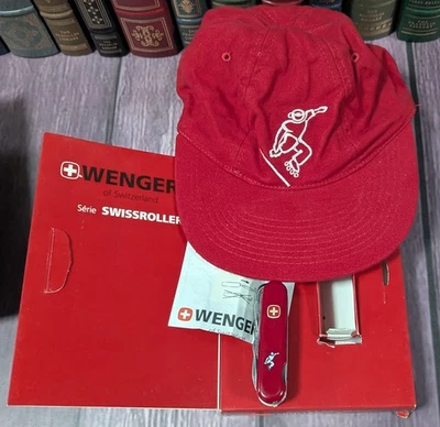 Wenger SwissRoller - ¡Con caja y tapa! Navaja suiza con herramientas de palada de rodillos Foto 1 de 4