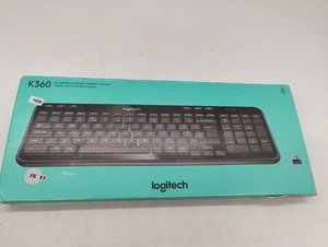 Logitech K360 Kompakte, Kabellose Tastatur für Windows, 2,4 GHz kabellos AZERTY - Bild 1 von 3