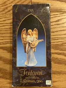 Estatuilla mandolina belén reliquia Fontanini EVA Angel 5" 1996 75532 romana - Imagen 1 de 10