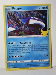 Kyogre 003/025 Celebrations 25th Anniversary Pokemon TCG - Picture 1 of 8
