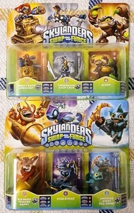 Skylanders Swap Force Triple Pack Bundle (New) Six Figures (Retired) - Picture 1 of 9