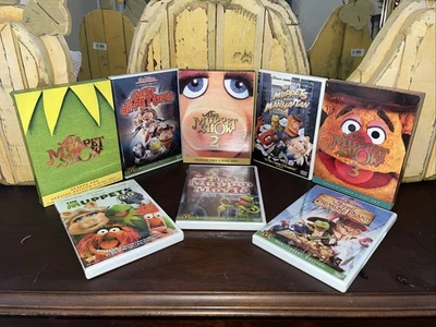 The Muppet Show: Seasons 1 One, 2 Two, 3 Three + 5 Movies - New - super Nice HTF - Image 1 of 4