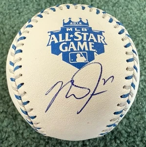 MIKE TROUT SIGNED BALL 2012 ALL-STAR GAME BALL 1ST AS GAME ANGELS PSA/DNA - Picture 1 of 11