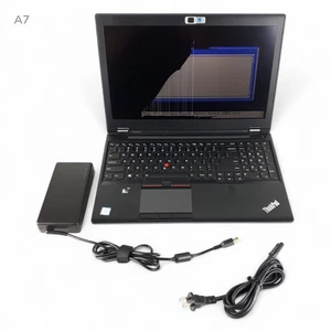 Lenovo ThinkPad P50 15.6" Laptop i7-6820HQ 8GB RAM Boots To Bios No SSD/OS READ - Imagen 1 de 14