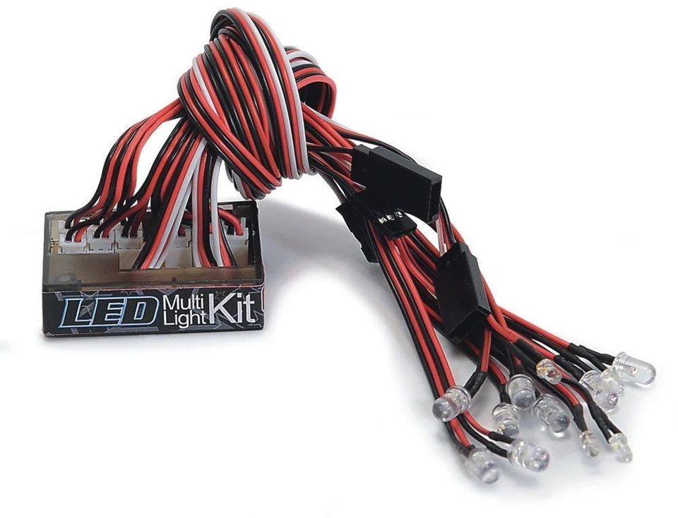 CARSON RC LICHT LED SET FÜR KAROSSERIEN RACE SET MIT DEMO VERSION FLASH LIGHT .. - Bild 1 von 1