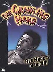 The Crawling Hand  - Five Fingers of Death (DVD, 2001) - Alan Hale,Jr.