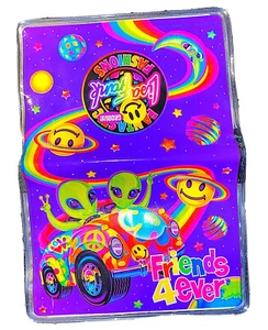 Vintage Lisa Frank Alien Geldbörse Zoomer Selten �� - Bild 1 von 10