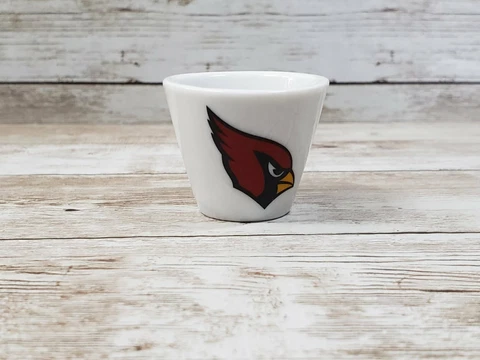 NFLP 2007 Mini Shot Glass - Arizona Cardinals Cover