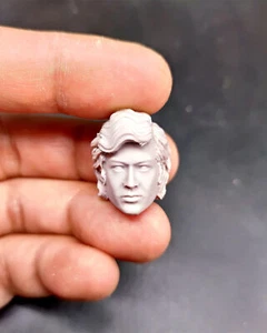 HL464 1/12 Unpainted Hiroshi Fujioka Head Sculpt Fit 6'' ML Action Figure - Picture 1 of 5