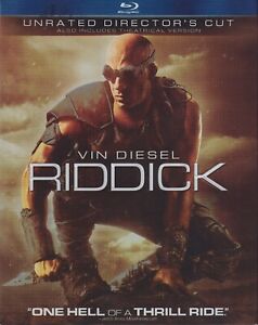 RIDDICK : UNRATED Director's Cut ( Blu-Ray Disc, 2014, Canadian ) ⭐️ Vin Diesel