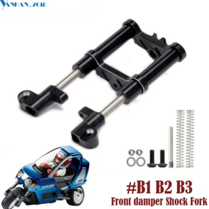 Forcella ammortizzatore anteriore ricambio alluminio B1 B2 B3 per Rc 1/8 Tamiya T3-01 DUAL - Foto 1 di 14