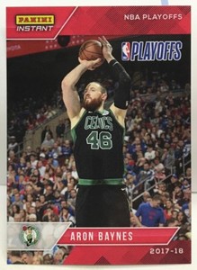 Aron Baynes 2017-18 Panini Instant NBA Playoffs #52 - SP /126 - BOSTON CELTICS