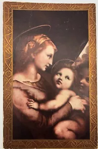 Postal religiosa sagrada vintage - Imagen 1 de 3