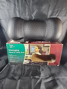 Health Solutions Massaging Head & Neck Rest Battery Operated. Used 33c - Picture 1 of 6